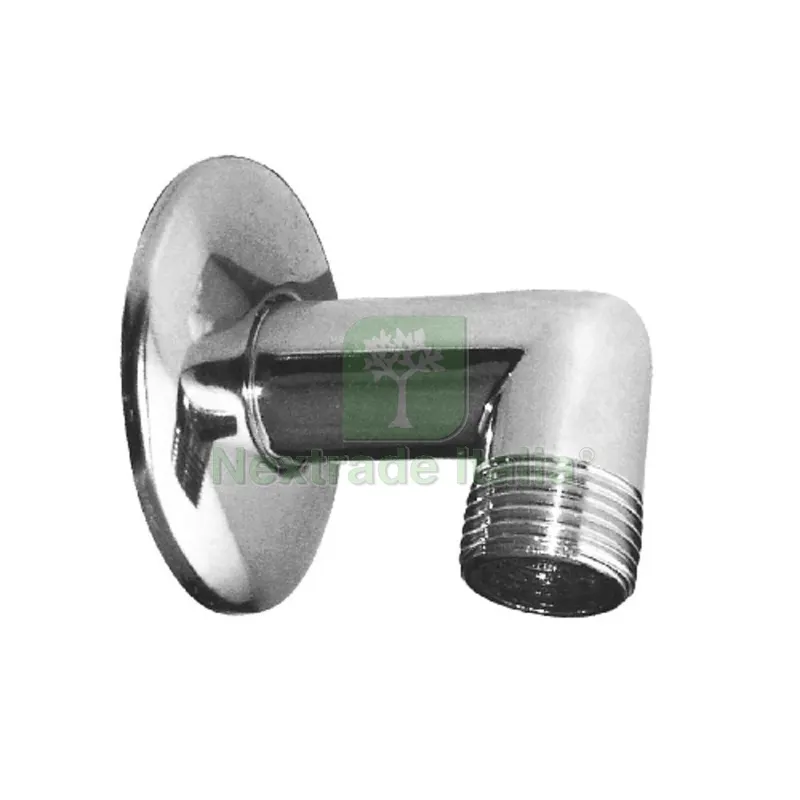 ANGOLO DOCCIA CON ROSONE CROMATO CURVETTA M.M. 1/2 — Rubinetti e valvole — rif. FERX.DIA220-7903 ANGOLO DOCCIA CON ROSONE CROMATO CURVETTA M.M. 1/2 — Rubinetti e valvole — rif. FERX.DIA220-7903