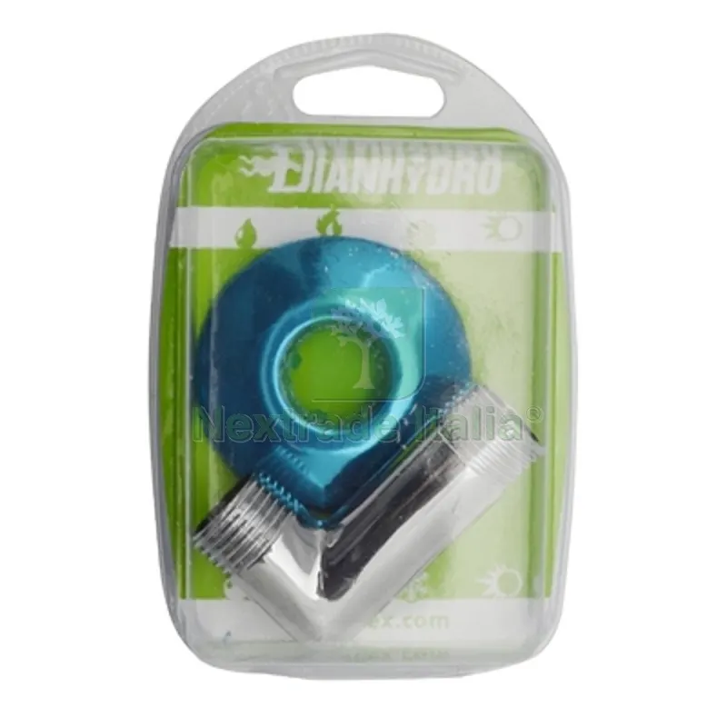 ANGOLO CON ROSONE CROMATO BLISTER (CURVETTA DOCCIA) M.M. 1/2 — Rubinetti e valvole — rif. FERX.DIA220-790Y ANGOLO CON ROSONE CROMATO BLISTER (CURVETTA DOCCIA) M.M. 1/2 — Rubinetti e valvole — rif. FERX.DIA220-790Y