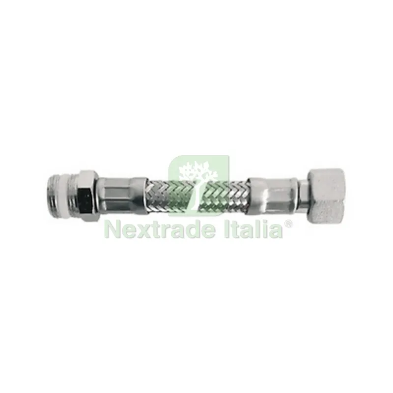 FLESSIBILE NORMALE MF 3/8x3/8 FLEXCORE FXC cm. 30 — Raccordi a pressare e multistrato — rif. FERX.DIA221-EPPRMF33-30