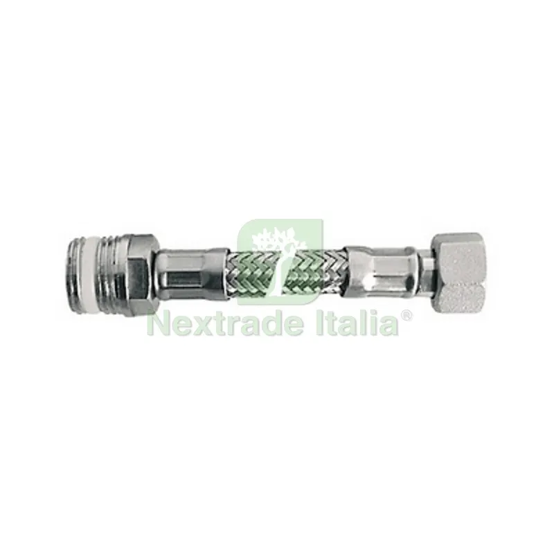 FLESSIBILE NORMALE MF 1/2x3/8 FLEXCORE FXC cm. 20 — Raccordi a pressare e multistrato — rif. FERX.DIA221-EPPRMF43-20