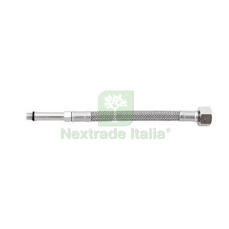 FLESSIBILE IN ACCIAIO INOX DN6 ML8X1 F 1/2 cm. 40 — Tubi e raccordi — rif. FERX.DIA221-FM8L-0440 FLESSIBILE IN ACCIAIO INOX DN6 ML8X1 F 1/2 cm. 40 — Tubi e raccordi — rif. FERX.DIA221-FM8L-0440