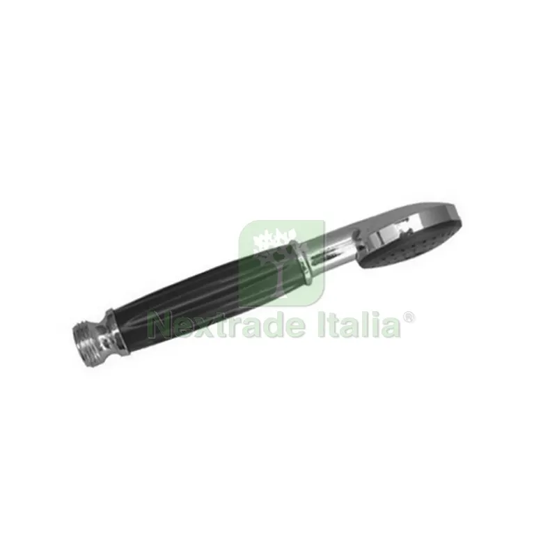 DOCCETTA RETTA Nera c/particolari cromo — Rubinetti e valvole — rif. FERX.DIA222-800 DOCCETTA RETTA Nera c/particolari cromo — Rubinetti e valvole — rif. FERX.DIA222-800