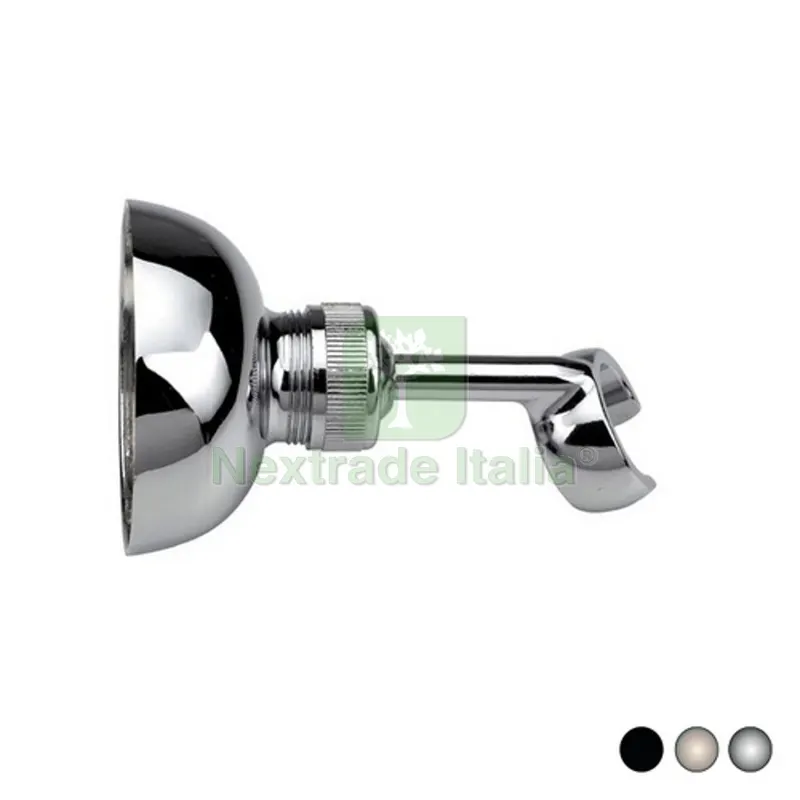 SUPPORTO SNODATO IN OTTONE Nero Opaco — Tubi e raccordi — rif. FERX.DIA222-8523-NO