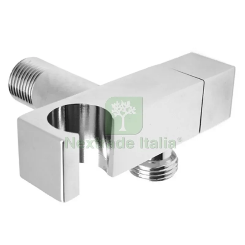 SUPPORTO DOCCIA DESIGN OTTONE CROMO CON ARRESTO 1/2 M Cromo — Tubi e raccordi — rif. FERX.DIA222-8541 SUPPORTO DOCCIA DESIGN OTTONE CROMO CON ARRESTO 1/2 M Cromo — Tubi e raccordi — rif. FERX.DIA222-8541