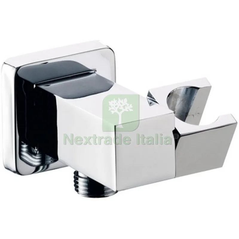 SUPPORTO SNODATO IN OTTONE PER DOCCIA Cromo — Tubi e raccordi — rif. FERX.DIA222-RM242QD SUPPORTO SNODATO IN OTTONE PER DOCCIA Cromo — Tubi e raccordi — rif. FERX.DIA222-RM242QD