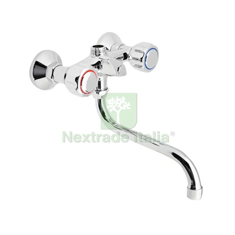 GRUPPO LAVELLO A MURO CON ATTACCO LAVATRICE SERIE ARTOS - — Sanitari e ceramiche — rif. FERX.DIA230-R952 GRUPPO LAVELLO A MURO CON ATTACCO LAVATRICE SERIE ARTOS - — Sanitari e ceramiche — rif. FERX.DIA230-R952