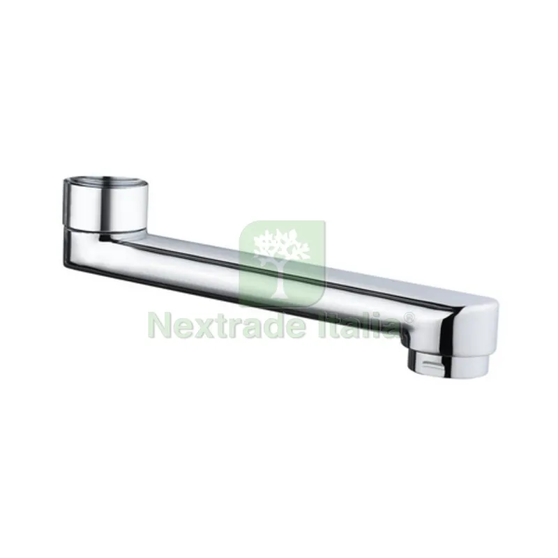 CANNA PER LAVELLO A MURO IN ACCIAIO cm. 15 — Sanitari e ceramiche — rif. FERX.DIA230-R98151A-15 CANNA PER LAVELLO A MURO IN ACCIAIO cm. 15 — Sanitari e ceramiche — rif. FERX.DIA230-R98151A-15