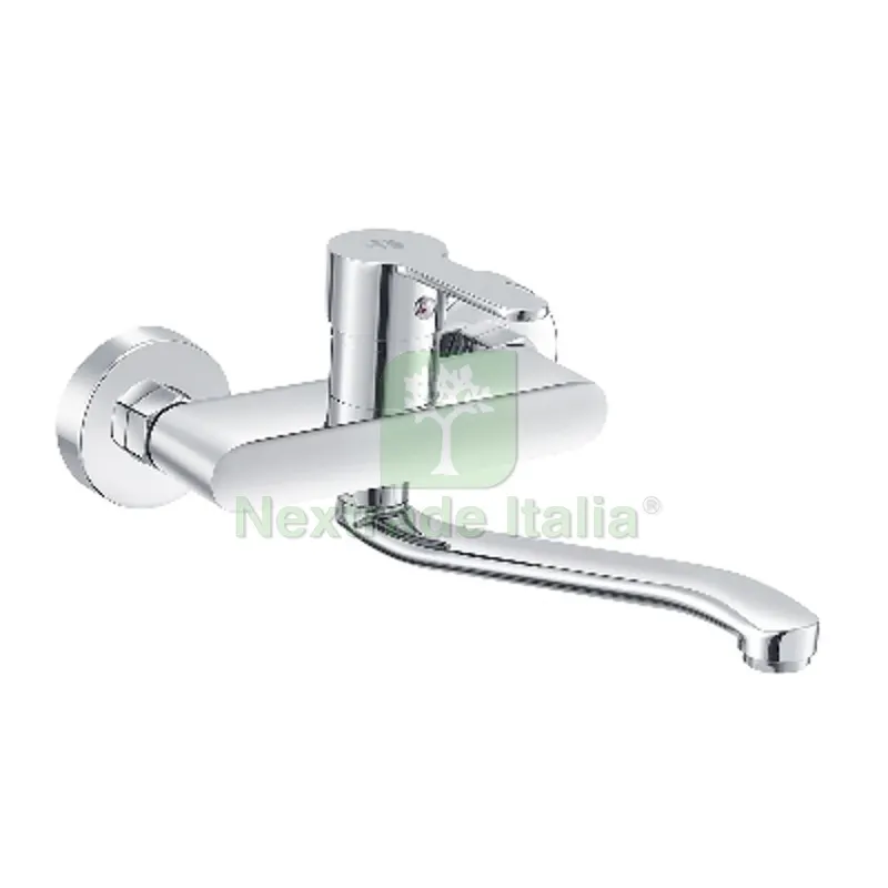 MISCELATORE MONOCOMANDO LAVELLO A MURO SERIE IOLE Cromo — Rubinetti e valvole — rif. FERX.DIA233-L050 MISCELATORE MONOCOMANDO LAVELLO A MURO SERIE IOLE Cromo — Rubinetti e valvole — rif. FERX.DIA233-L050