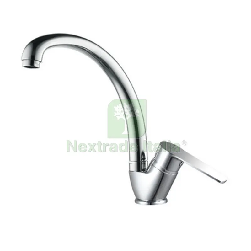 MISCELATORE MONOCOMANDO LAVELLO BOCCA ALTA MARGOT Cromo — Rubinetti e valvole — rif. FERX.DIA234-M162-CR