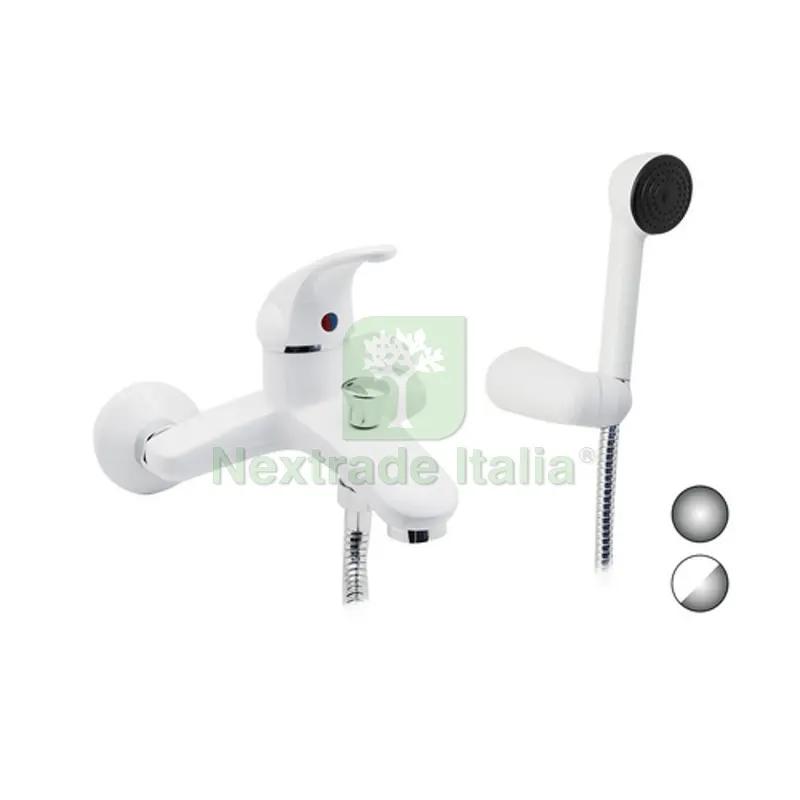 MONOCOMANDO VASCA DUPLEX CON DOCCETTA ANTICALCARE SERIE MARZIA Cromo — Rubinetti e valvole — rif. FERX.DIA239-R031 MONOCOMANDO VASCA DUPLEX CON DOCCETTA ANTICALCARE SERIE MARZIA Cromo — Rubinetti e valvole — rif. FERX.DIA239-R031