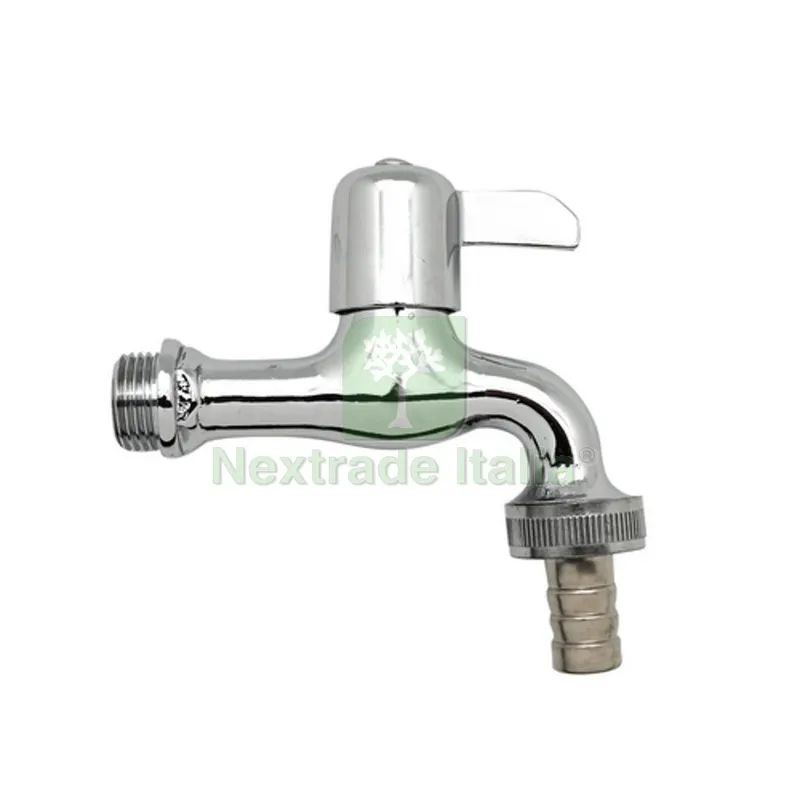 Rubinetto a Leva Passo Rapido con Portagomma 1/2 — Tubi e raccordi — rif. FERX.DIA240-9043-04