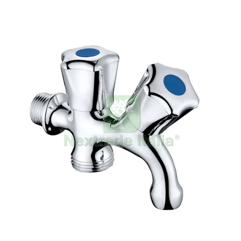 RUBINETTO DUPLEX C/ATTACCO LAVATRICE 1/2 — Rubinetti e valvole — rif. FERX.DIA240-9064