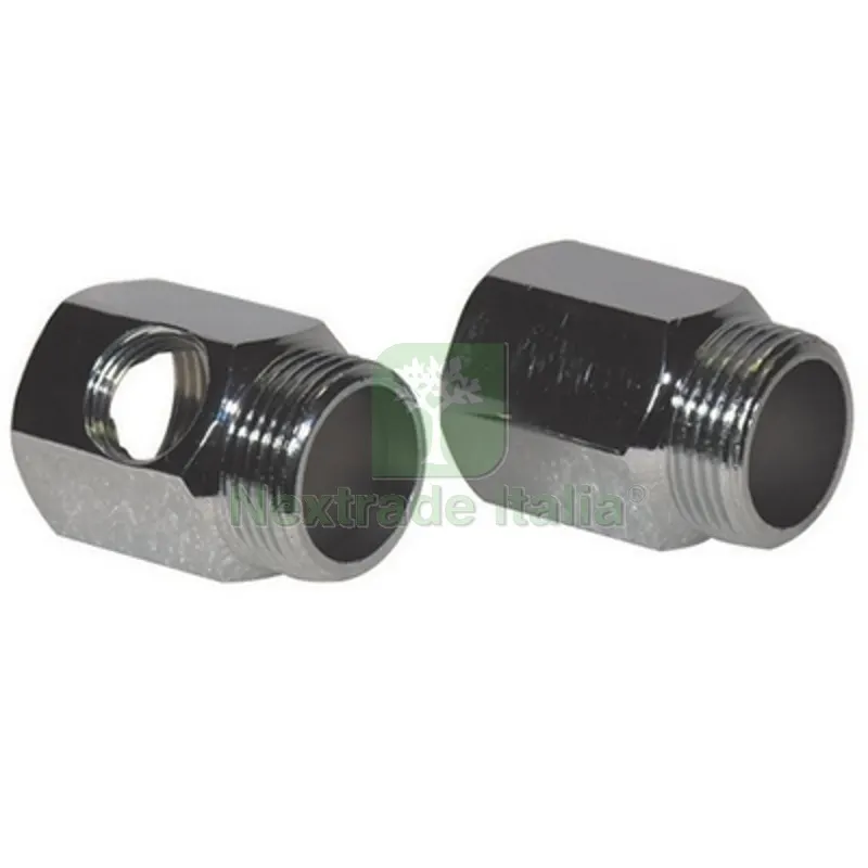 COPPIE DISTANZIALI PER GRUPPI IN OTTONE CROMATO 3/4 — Tubi e raccordi — rif. FERX.DIA240-9091 COPPIE DISTANZIALI PER GRUPPI IN OTTONE CROMATO 3/4 — Tubi e raccordi — rif. FERX.DIA240-9091