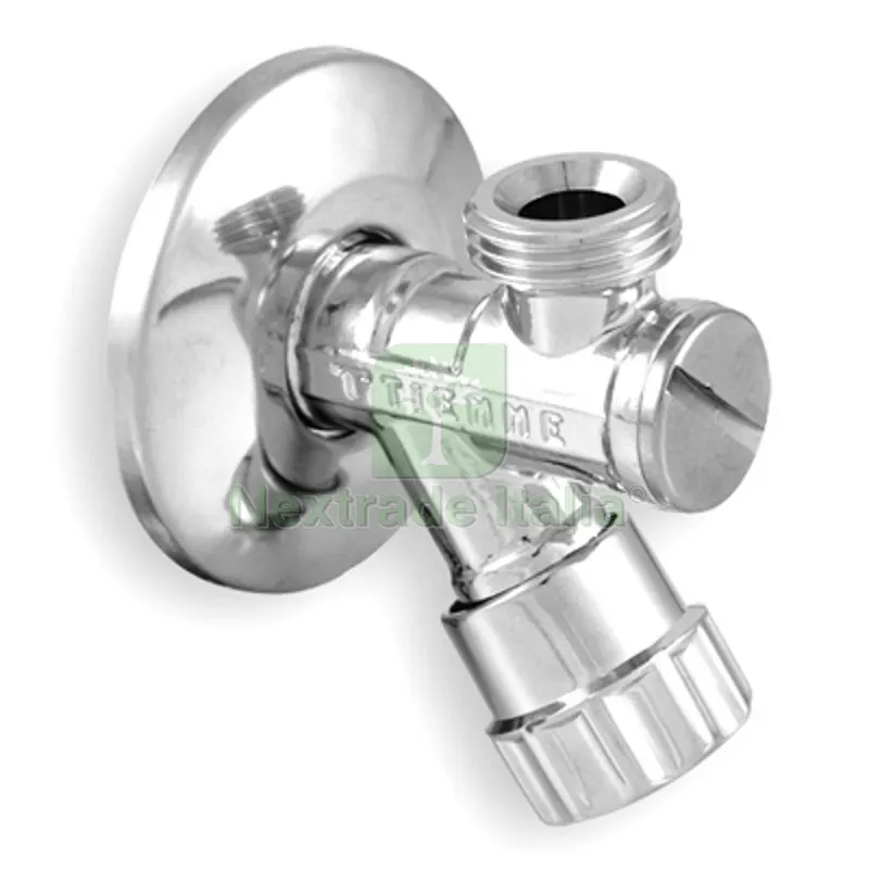 RUBINETTO SOTTOLAVABO INCLINATO TIEMME 1/2" x 3/8" — Rubinetti e valvole — rif. FERX.DIA240-937