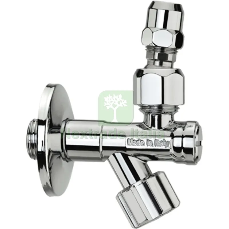 RUBINETTO SOTTOLAVABO A VITONE CON FILTRO A SNODO 1/2 X 3/8 — Rubinetti e valvole — rif. FERX.DIA240-947