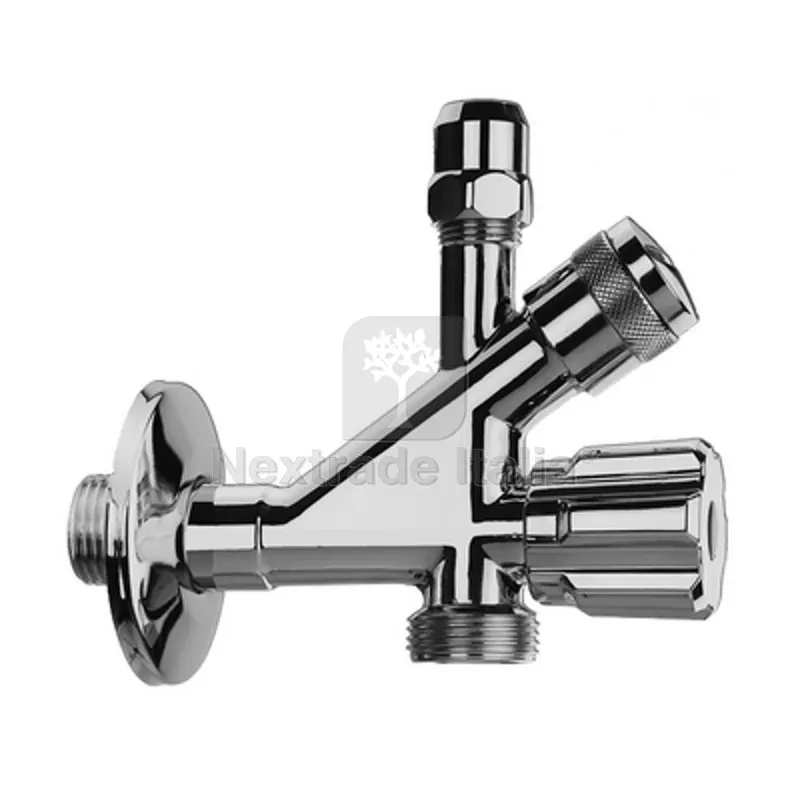 RUBINETTO COMBINATO SOTTOLAVABO-LAVATRICE 1/2 x 3/4 — Rubinetti e valvole — rif. FERX.DIA240-950 RUBINETTO COMBINATO SOTTOLAVABO-LAVATRICE 1/2 x 3/4 — Rubinetti e valvole — rif. FERX.DIA240-950