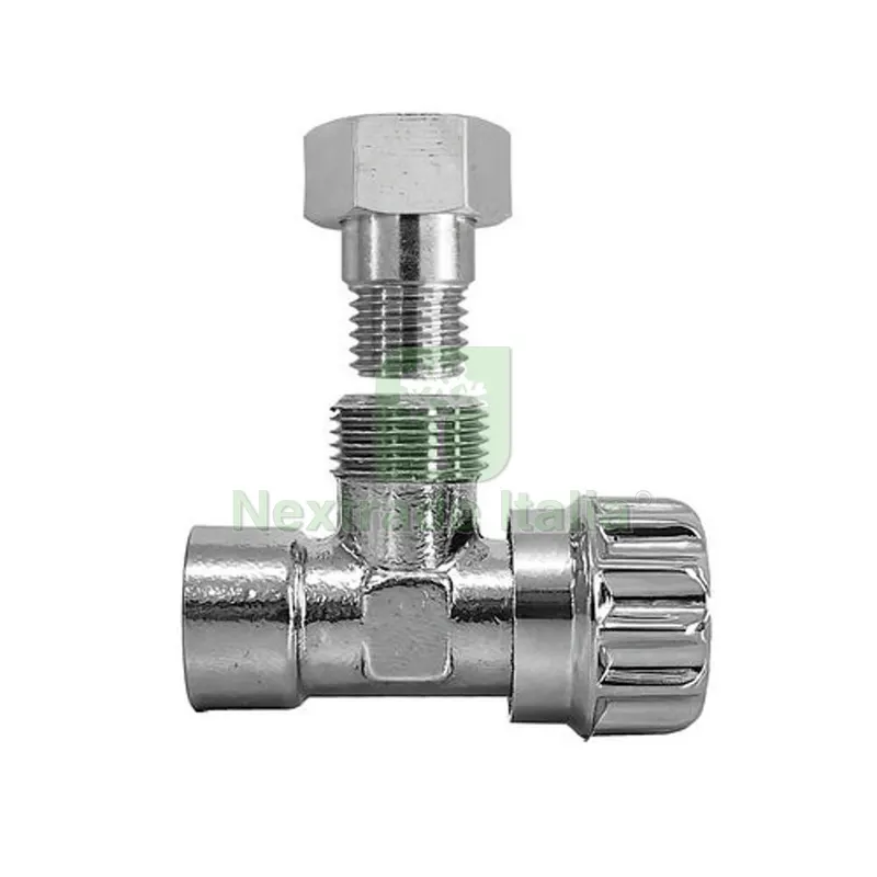 RUBINETTO A SQUADRA PER CASSETTA WC CON CODOLO Cromo — Sanitari e ceramiche — rif. FERX.DIA240-9701 RUBINETTO A SQUADRA PER CASSETTA WC CON CODOLO Cromo — Sanitari e ceramiche — rif. FERX.DIA240-9701