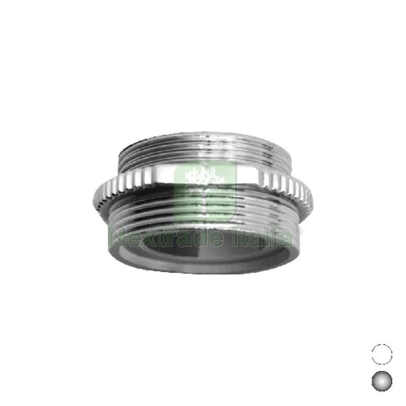 ADATTATORE 22x1F - 24x1M Cromo — Tubi e raccordi — rif. FERX.DIA241-0131-CR