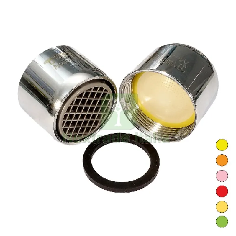 10PZ AERATORE ANTICALCARE CLASSIC F 22 x 1 6,0 l/min - Verde - R.A. 75% — Rubinetti e valvole — rif. FERX.DIA241-0201-060V 10PZ AERATORE ANTICALCARE CLASSIC F 22 x 1 6,0 l/min - Verde - R.A. 75% — Rubinetti e valvole — rif. FERX.DIA241-0201-060V