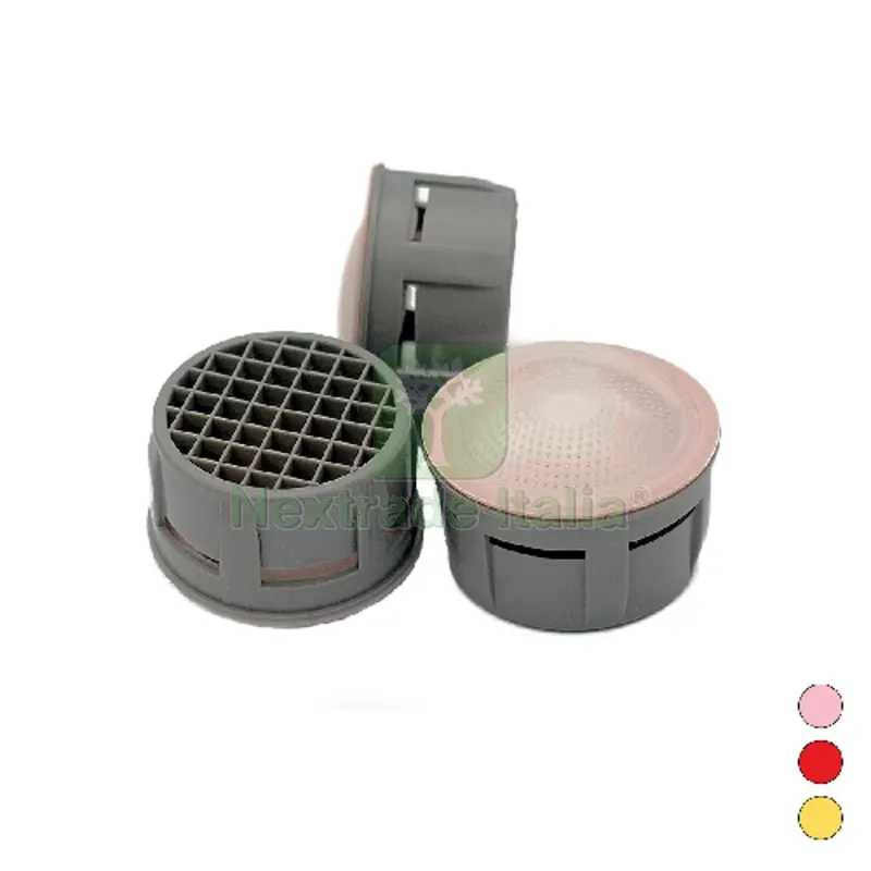 10PZ CARTUCCIA PER AERATORE CONSTANT 4,0 l/min - Rosso - R.A.83% — Rubinetti e valvole — rif. FERX.DIA241-0205-040R