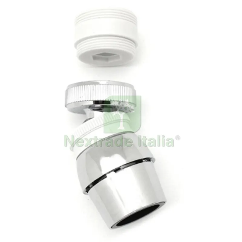 SNODO AERATORE CROMATO Bianco-Cromo — Rubinetti e valvole — rif. FERX.DIA241-043 SNODO AERATORE CROMATO Bianco-Cromo — Rubinetti e valvole — rif. FERX.DIA241-043