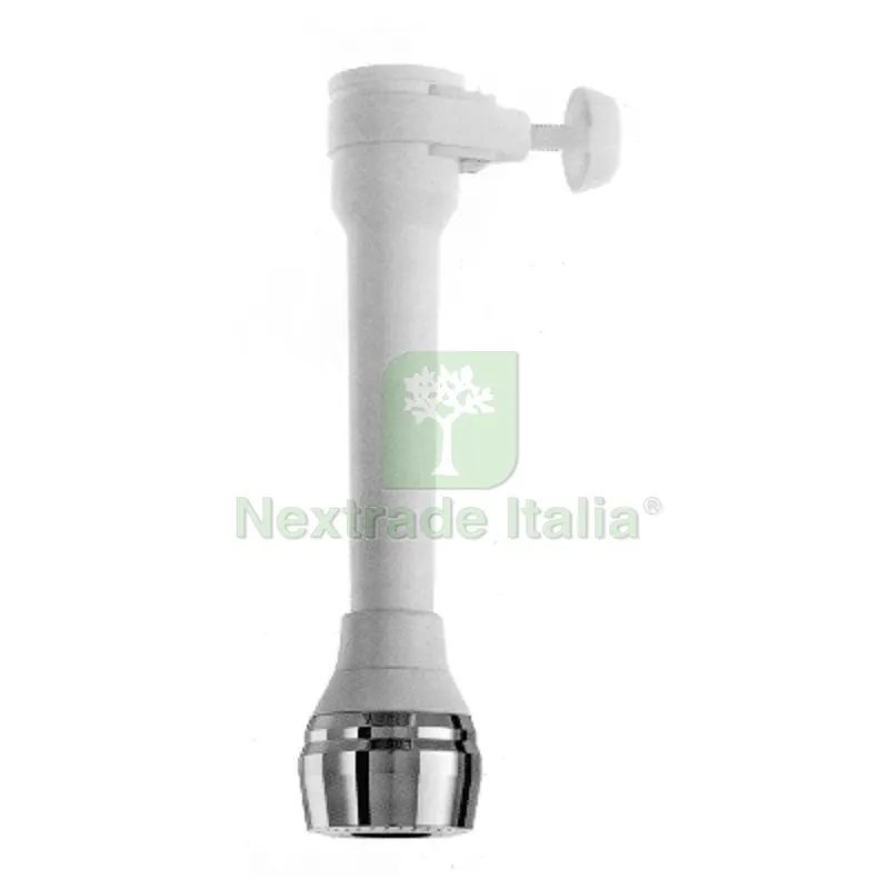 CANNUCCIA CON FASCETTA A VITE DOCCETTA AERATORE Bianco-Cromo — Rubinetti e valvole — rif. FERX.DIA241-0432 CANNUCCIA CON FASCETTA A VITE DOCCETTA AERATORE Bianco-Cromo — Rubinetti e valvole — rif. FERX.DIA241-0432