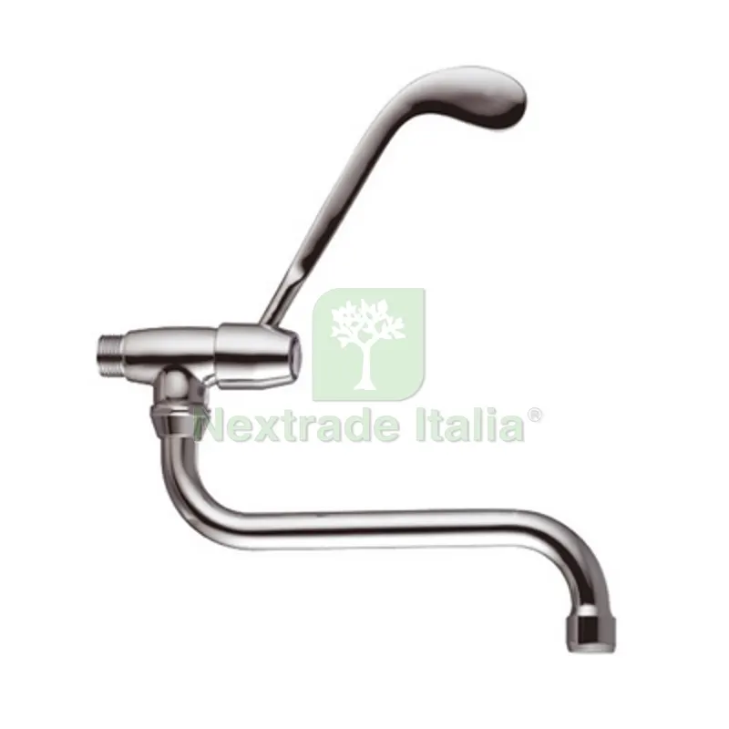 RUBINETTO A MURO LEVA CLINICA CANNA GIREVOLE Cromo — Rubinetti e valvole — rif. FERX.DIA242-TR4333 RUBINETTO A MURO LEVA CLINICA CANNA GIREVOLE Cromo — Rubinetti e valvole — rif. FERX.DIA242-TR4333