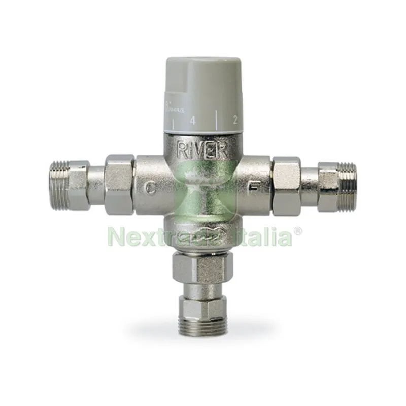 MISCELATORE TERMOSTATICO ANTISCOTTATURA MINIECO 3/4" — Rubinetti e valvole — rif. FERX.DIA243-213-05 MISCELATORE TERMOSTATICO ANTISCOTTATURA MINIECO 3/4" — Rubinetti e valvole — rif. FERX.DIA243-213-05