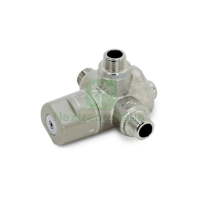 Miscelatore Termostatico Antiscottatura Minieco M 1/2" — Rubinetti e valvole — rif. FERX.DIA243-214-04 Miscelatore Termostatico Antiscottatura Minieco M 1/2" — Rubinetti e valvole — rif. FERX.DIA243-214-04
