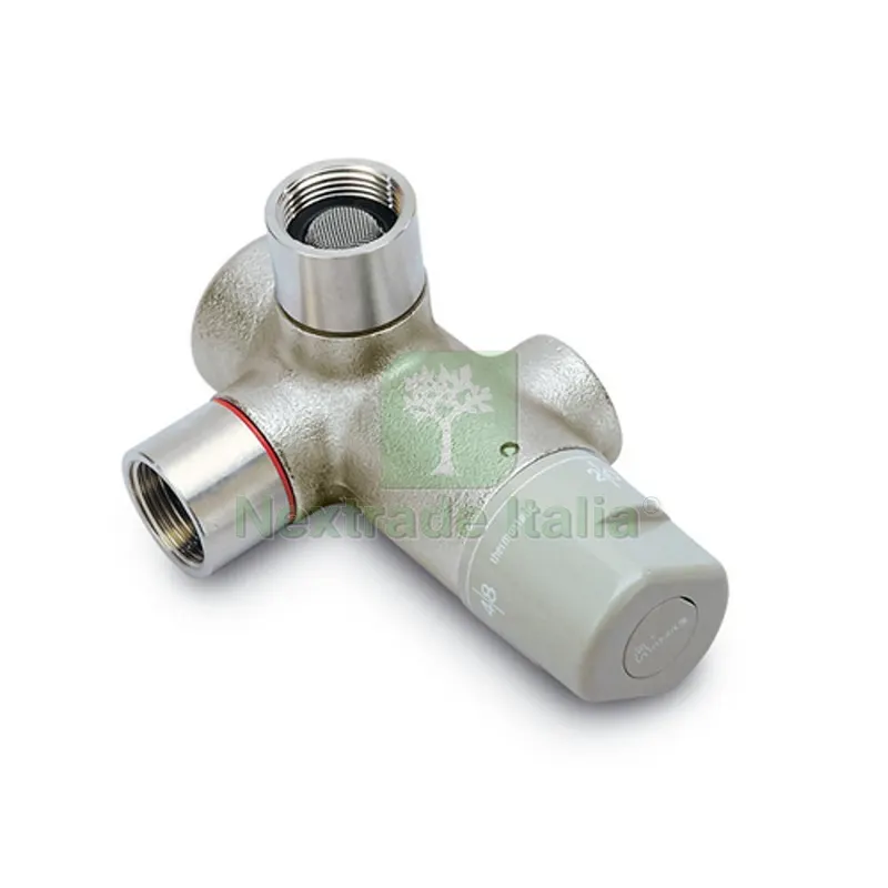 MISCELATORE TERMOSTATICO ANTISCOTTATURA MINICASTOR 3/4 3/4" — Rubinetti e valvole — rif. FERX.DIA243-215-05 MISCELATORE TERMOSTATICO ANTISCOTTATURA MINICASTOR 3/4 3/4" — Rubinetti e valvole — rif. FERX.DIA243-215-05