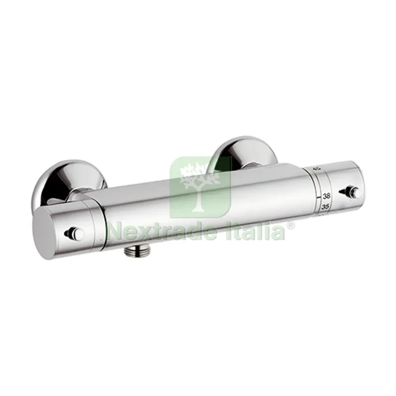 MISCELATORE TERMOSTATICO CON ATTACCO INFERIORE Cromo — Rubinetti e valvole — rif. FERX.DIA243-M270 MISCELATORE TERMOSTATICO CON ATTACCO INFERIORE Cromo — Rubinetti e valvole — rif. FERX.DIA243-M270