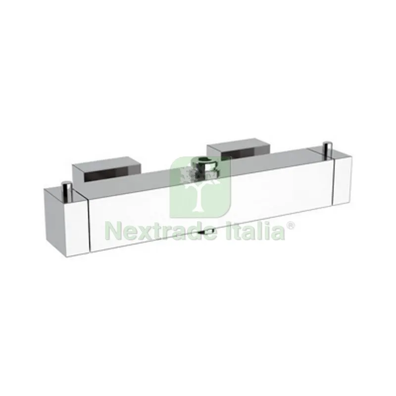MISCELATORE TERMOSTATICO QUADRO DOPPIA USCITA Cromo — Rubinetti e valvole — rif. FERX.DIA243-M274 MISCELATORE TERMOSTATICO QUADRO DOPPIA USCITA Cromo — Rubinetti e valvole — rif. FERX.DIA243-M274