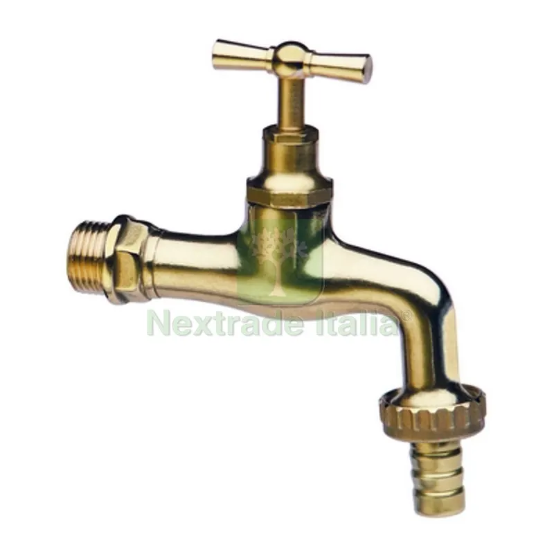 RUBINETTO PORTAGOMMA IN OTTONE LUCIDATO 1/2" (DN 15) — Tubi e raccordi — rif. FERX.DIA244-307-04 RUBINETTO PORTAGOMMA IN OTTONE LUCIDATO 1/2" (DN 15) — Tubi e raccordi — rif. FERX.DIA244-307-04