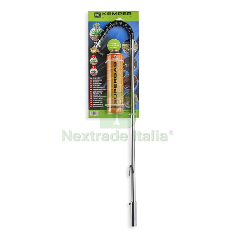 Cannello Bruciaerbe Accensione Piezo con Cartuccia 575 - — Flessibili e allacci — rif. FERX.DIA244-DK1047PC Cannello Bruciaerbe Accensione Piezo con Cartuccia 575 - — Flessibili e allacci — rif. FERX.DIA244-DK1047PC