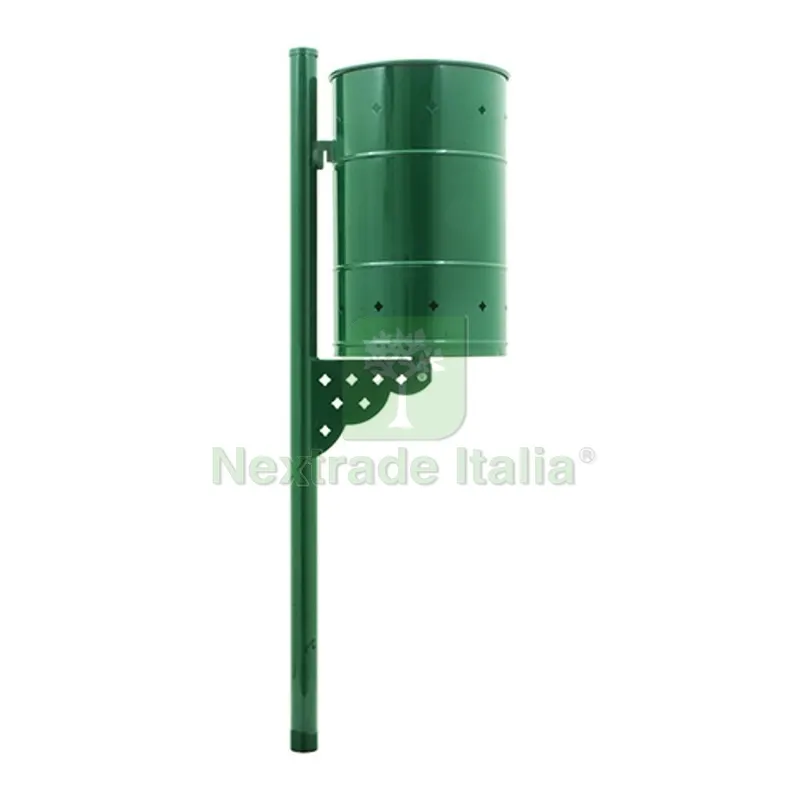 CESTINO ECO VETRO IN LAMIERA ZINCATA - — Lamiere, lastre e piastre — rif. FERX.DIA244-G640 CESTINO ECO VETRO IN LAMIERA ZINCATA - — Lamiere, lastre e piastre — rif. FERX.DIA244-G640