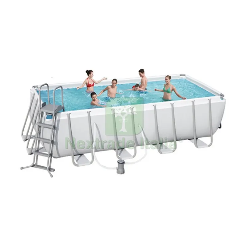 Piscina Fuori Terra Rettangolare cm 488 x 244 x 122 — Tempo libero outdoor — rif. FERX.DIA244-GB56670 Piscina Fuori Terra Rettangolare cm 488 x 244 x 122 — Tempo libero outdoor — rif. FERX.DIA244-GB56670