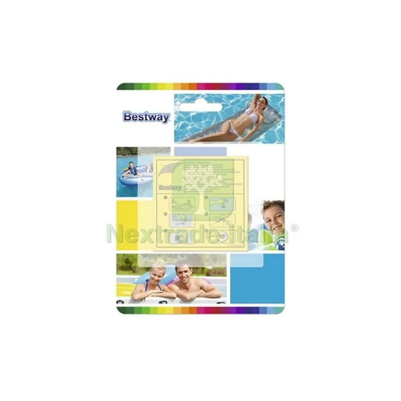 KIT DI RIPARAZIONE PISCINE E GONFIABILI BESTWAY - — Piscine e strutture — rif. FERX.DIA244-GBR62068 KIT DI RIPARAZIONE PISCINE E GONFIABILI BESTWAY - — Piscine e strutture — rif. FERX.DIA244-GBR62068