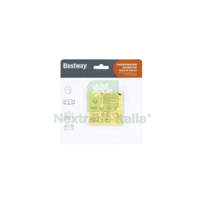KIT DI RIPARAZIONE PISCINE BESTWAY - — Piscine e strutture — rif. FERX.DIA244-GBR62091