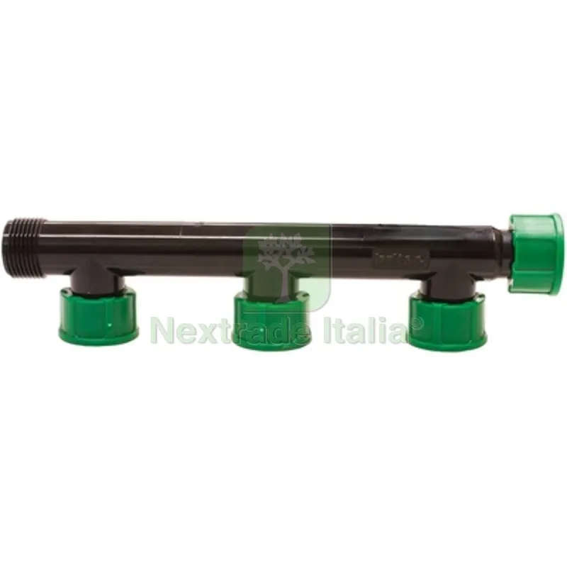 COLLETTORE CON OR 3 USCITE 1" — Tubi e raccordi — rif. FERX.DIA244-H435-06