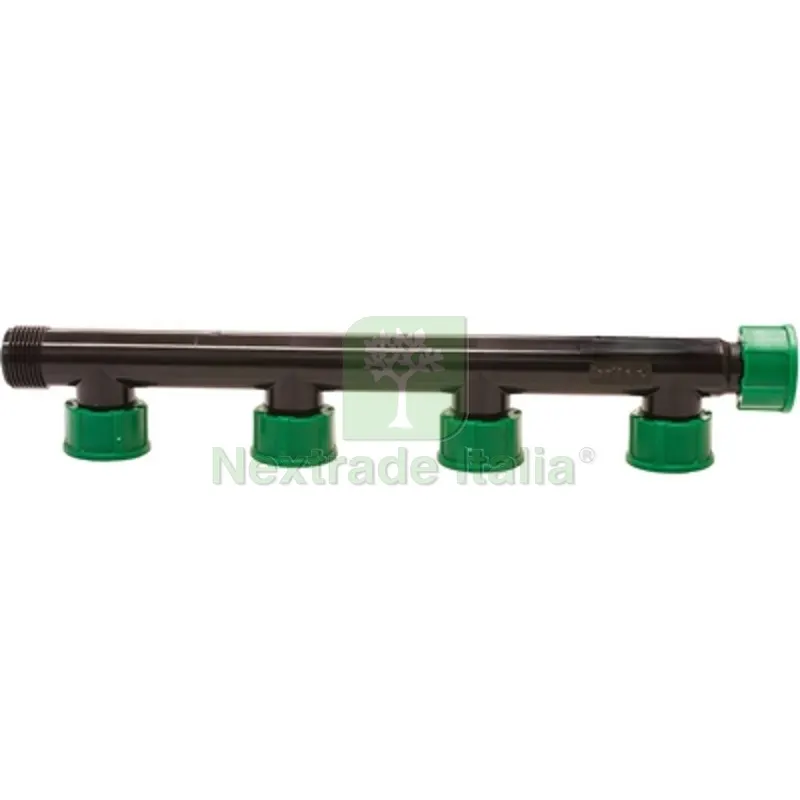 COLLETTORE CON OR 4 USCITE 1" — Tubi e raccordi — rif. FERX.DIA244-H436-06