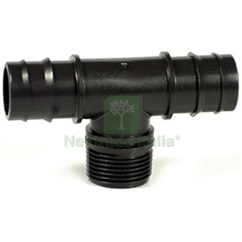 TEE FILETTATA MASCHIO 1/2" x 16 — Tubi e raccordi — rif. FERX.DIA244-H608-0416 TEE FILETTATA MASCHIO 1/2" x 16 — Tubi e raccordi — rif. FERX.DIA244-H608-0416