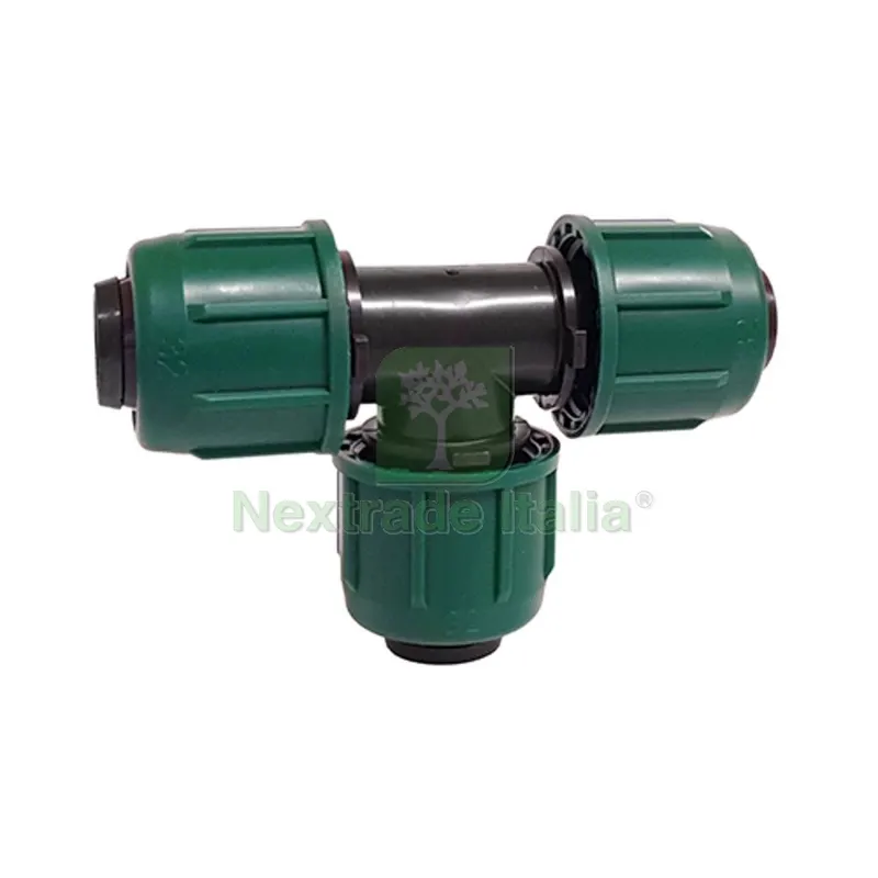 TEE A 90° D. 16 x 16 x 16 — Tubi e raccordi — rif. FERX.DIA244-H814-16 TEE A 90° D. 16 x 16 x 16 — Tubi e raccordi — rif. FERX.DIA244-H814-16
