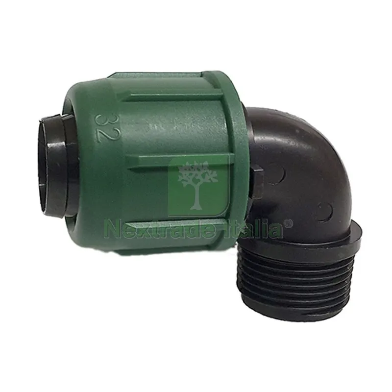 GOMITO a 90° FILETTATO MASCHIO D. 16 x 3/4 — Tubi e raccordi — rif. FERX.DIA244-H824-0516