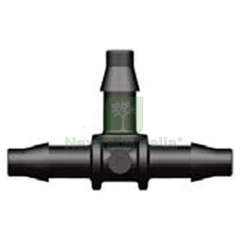 50PZ TEE per Microtubo Innesto 4,5 mm — Attrezzi da giardino — rif. FERX.DIA244-HTM-445