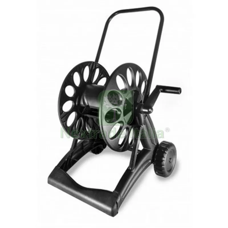 CARRELLO AVVOLGITUBO CON SPALLA E RULLO per m 50 D.1/2 - m 35 D. 5/8 — Tubi e raccordi — rif. FERX.DIA244-IP2519