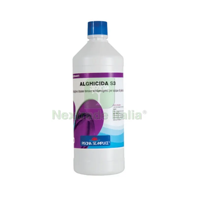 ALGHICIDA DI BASE "S3" PER PISCINE 10 Kg — Trattamento acqua piscina — rif. FERX.DIA244-L1201-10