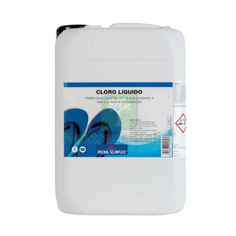 CLORO LIQUIDO PER PISCINE 12 Kg — Piscine e strutture — rif. FERX.DIA244-L1218-12 CLORO LIQUIDO PER PISCINE 12 Kg — Piscine e strutture — rif. FERX.DIA244-L1218-12