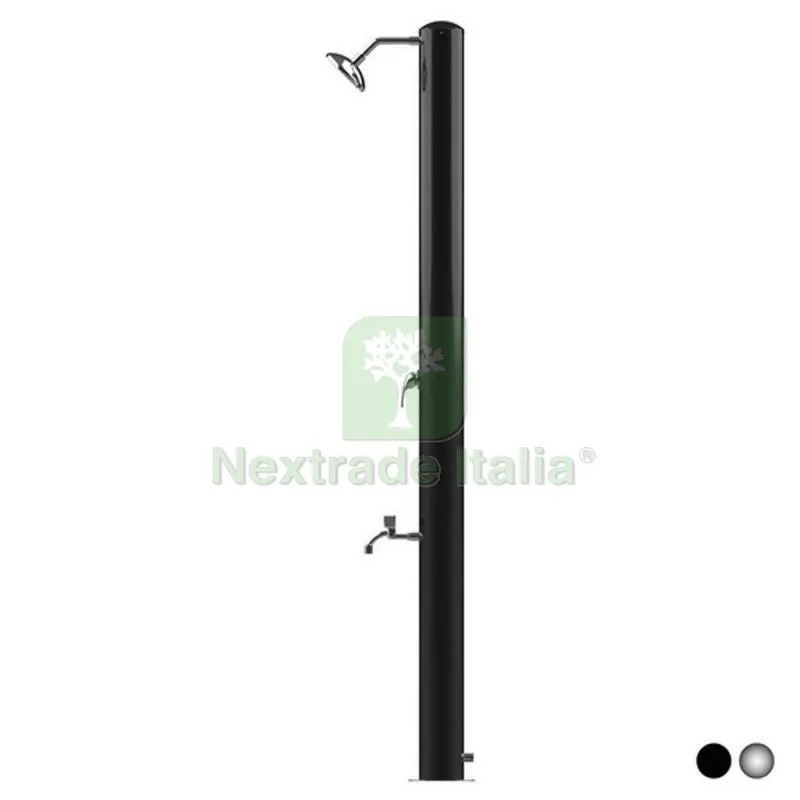 DOCCIA GIARDINO SOLARE TEVERE Nero opaco — Rubinetti e valvole — rif. FERX.DIA244-MDS217-NO