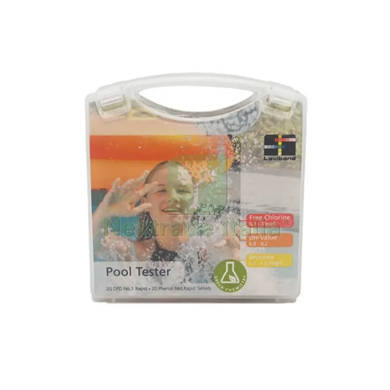 POOL TESTER CLORO PH REAGENTI PASTIGLIE - — Pile e batterie — rif. FERX.DIA244-PAXPTP POOL TESTER CLORO PH REAGENTI PASTIGLIE - — Pile e batterie — rif. FERX.DIA244-PAXPTP