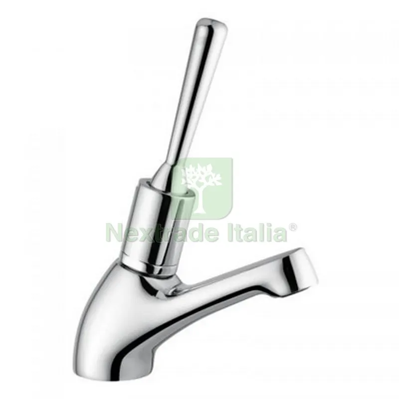RUBINETTO LAVABO TEMPORIZZATO CON LEVA ANTISVITAMENTO Cromo — Rubinetti e valvole — rif. FERX.DIA245-328 RUBINETTO LAVABO TEMPORIZZATO CON LEVA ANTISVITAMENTO Cromo — Rubinetti e valvole — rif. FERX.DIA245-328